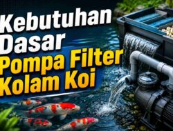 Menentukan Kebutuhan Dasar Pompa Filter Kolam Koi